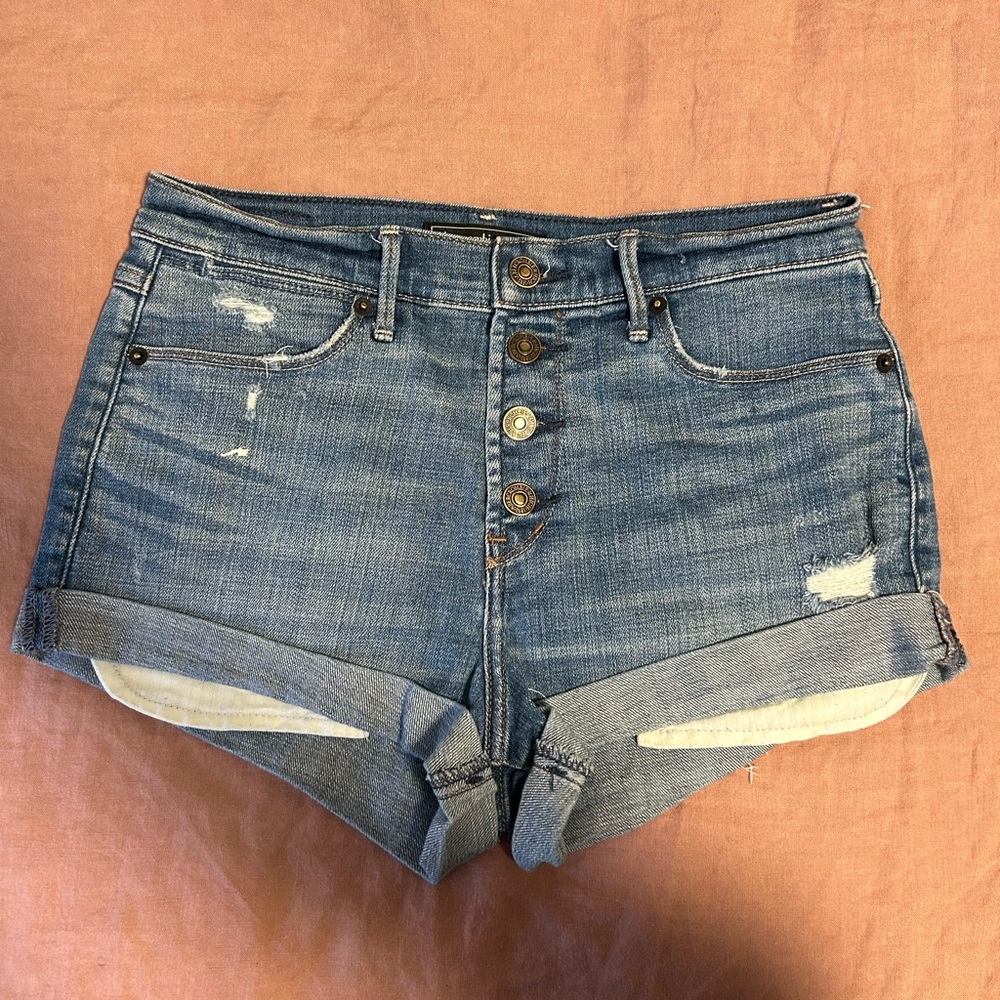Denim Blue Women's Shorts
